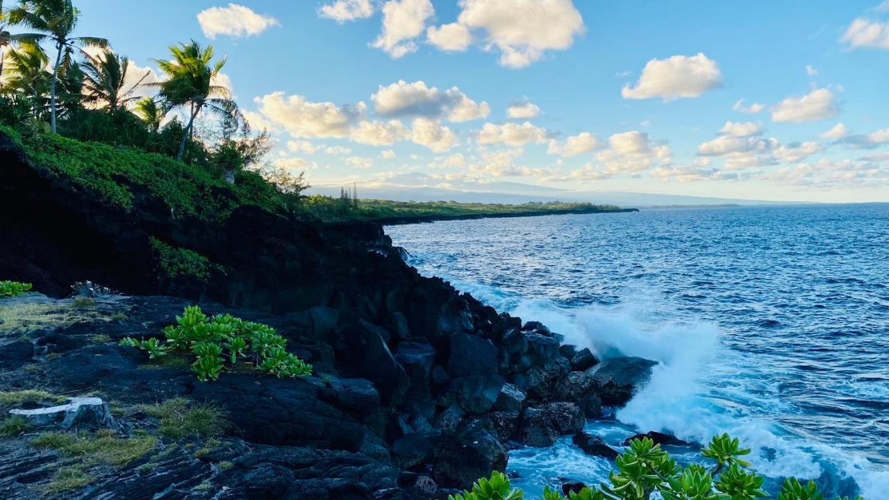 Wild Blue Water Apartment Pahoa ภายนอก รูปภาพ